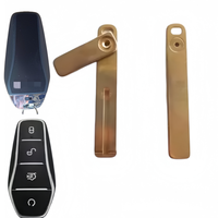 Nueva Llave Mecánica de Metal Dedicada para Control Remoto/Tarjeta Inteligente para BYD SEAL