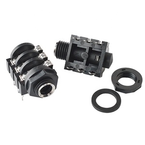 Jack âm thanh kết nối 635 Stereo Jack 6.35mm 6 pins Stereo 1/4 "jack âm thanh - Product Image 2