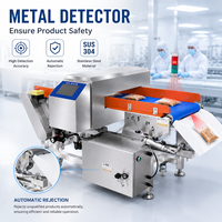 Détecteur de métaux en acier inoxydable de qualité alimentaire pour la production de lait, de fromage, de yaourt, de poudre, de beurre et de crème