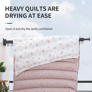 Outdoor Folding Retractable Clothes <b>Hanger</b> <b>Wall</b> Mounted Laundry Garment Drying Rack - Product Image 6