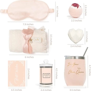 Set <span class=keywords><strong>de</strong></span> Regalo Pequeño 2026, Caja <span class=keywords><strong>de</strong></span> Spa para Cumpleaños, para Mujeres, Día <span class=keywords><strong>de</strong></span> la Madre - Product Image 2