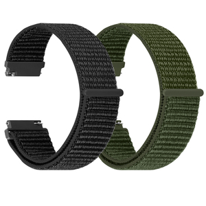 Correas de <span class=keywords><strong>Reloj</strong></span> Ajustables de Nailon con Velcro de 24 mm, Venta Directa de Fábrica al Por Mayor, Correa de <span class=keywords><strong>Reloj</strong></span> de Liberación Rápida de 24 mm para <span class=keywords><strong>Hombre</strong></span> y Mujer - Product Image 1