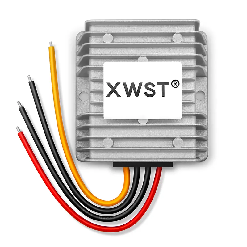 Transformateur élévateur étanche convertisseur cc à cc Boost 12V à 15V 5A 8A 10A 15A régulateur de tension d'alimentation pour voiture LED