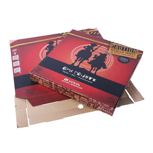 Cardboard Pizza Boxes 40X40 Rectangle Compostable <strong>Frozen</strong> Circle Kraft Paper Pizza <strong>Box</strong> - Product Image 1