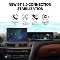 ZWNAV Pantalla de 13.1"+12.3" para BMW Serie 6 2009-2016 CIC/NBT Android 15 Carplay DSP GPS Radio de Auto Estéreo 4G WiFi 360 OEM