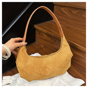 Borsa a Mezzaluna Vintage in Pelle PU per Uso Quotidiano Femminile alla Moda - Product Image 4