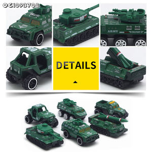 <span class=keywords><strong>รถ</strong></span>ของเล่นแบบจำลองโลหะผสมสเกล 1:64 แบบฟรีวีล ชุดรถถังทหารสีเขียว สำหรับ<span class=keywords><strong>ขาย</strong></span>ดี - Product Image 4