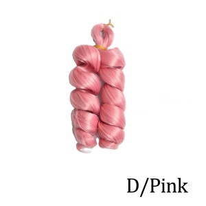 Extensions de <span class=keywords><strong>cheveux</strong></span> synthétiques <span class=keywords><strong>bouclés</strong></span> ondulés de 12 pouces, couleur <span class=keywords><strong>marron</strong></span> ombré, pour tresses françaises, boucles courtes et rebondissantes, teintes, 75g - Product Image 4