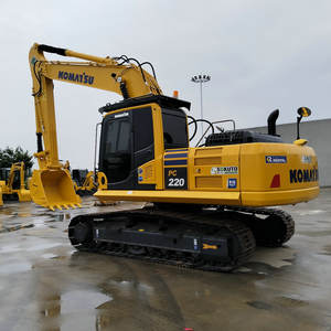 Excavadora de segunda mano, 22 toneladas, original, usada en Japón, Komatsu, grande, con certificado EPA CE, pc220 220-7, excavadora de segunda mano - Product Image 2