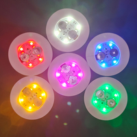 Bouteille de boisson LED changement de couleur, dessous de verre autocollant, 8 couleurs, Mode barre à LED