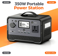 Stasiun Daya Portabel Multifungsi 350W 700W 1KW Generator Tenaga Surya untuk Cadangan Daya Rumah Tangga saat Mati Listrik
