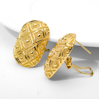Parures de bijoux de luxe brésiliennes plaquées or de haute qualité, collier plaqué or de Dubaï