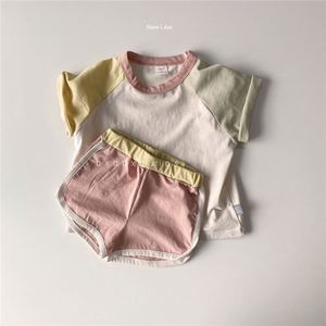 Abbigliamento per bambini in cotone neonato due pezzi abbigliamento per neonato doppio bambino Set abbigliamento per bambina 1-6 anni - Product Image 6