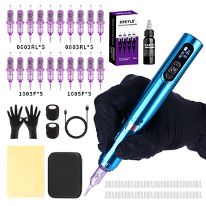 Kit de stylo de tatouage sans fil PMU pour l'art corporel, les sourcils, les lèvres, le microneedling, ensemble de stylos rotatifs pour tatouage - Product Image 6