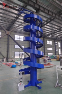 Malları indirmek için özelleştirilmiş <span class=keywords><strong>Spiral</strong></span> kaldırma konveyör sistemi dikey yerçekimi <span class=keywords><strong>Spiral</strong></span> makaralı konveyör - Product Image 4