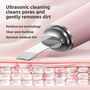 Brosse nettoyante faciale en silicone imperméable, ultrasonique 2-en-1, nettoyeur de pores, nettoyant pour le visage, pour spa et usage domestique - Product Image 2