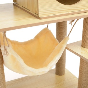 Usine directe de haute qualité montée <span class=keywords><strong>arbre</strong></span> <span class=keywords><strong>à</strong></span> <span class=keywords><strong>chat</strong></span> condo maison pour animaux de compagnie - Product Image 4