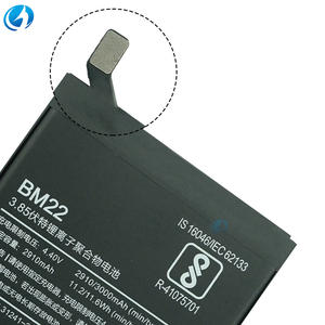 Batería Recargable Original para <span class=keywords><strong>Xiaomi</strong></span> <span class=keywords><strong>BM22</strong></span>, Batería de Polímero de Litio OEM para <span class=keywords><strong>Xiaomi</strong></span> Mi 5 / Mi 5 Pro / Mi 5 Prime - Product Image 3