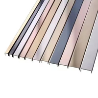 Profilé d'angle en U moderne, vente en gros d'usine, profilé en U en aluminium pour accessoires de finition d'angle de carrelage