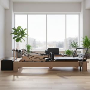 Máquina de Pilates Plegable de Madera de Arce MJD, Económica, de Madera Sólida para Uso Comercial y Doméstico, Precio Directo de Fábrica - Product Image 2