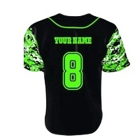 Camisetas de Béisbol y Sóftbol de Talla Grande, Transpirables, de Alta Calidad, Sublimadas Personalizadas, de Secado Rápido, Antibacterianas, 100% Poliéster