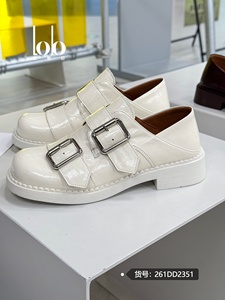 Mocassins plats élégants pour femmes en cuir PU de haute qualité, avec broderie logo imprimé léopard sur la pointe, imperméables et légers – Collection Automne 2026 - Product Image 4