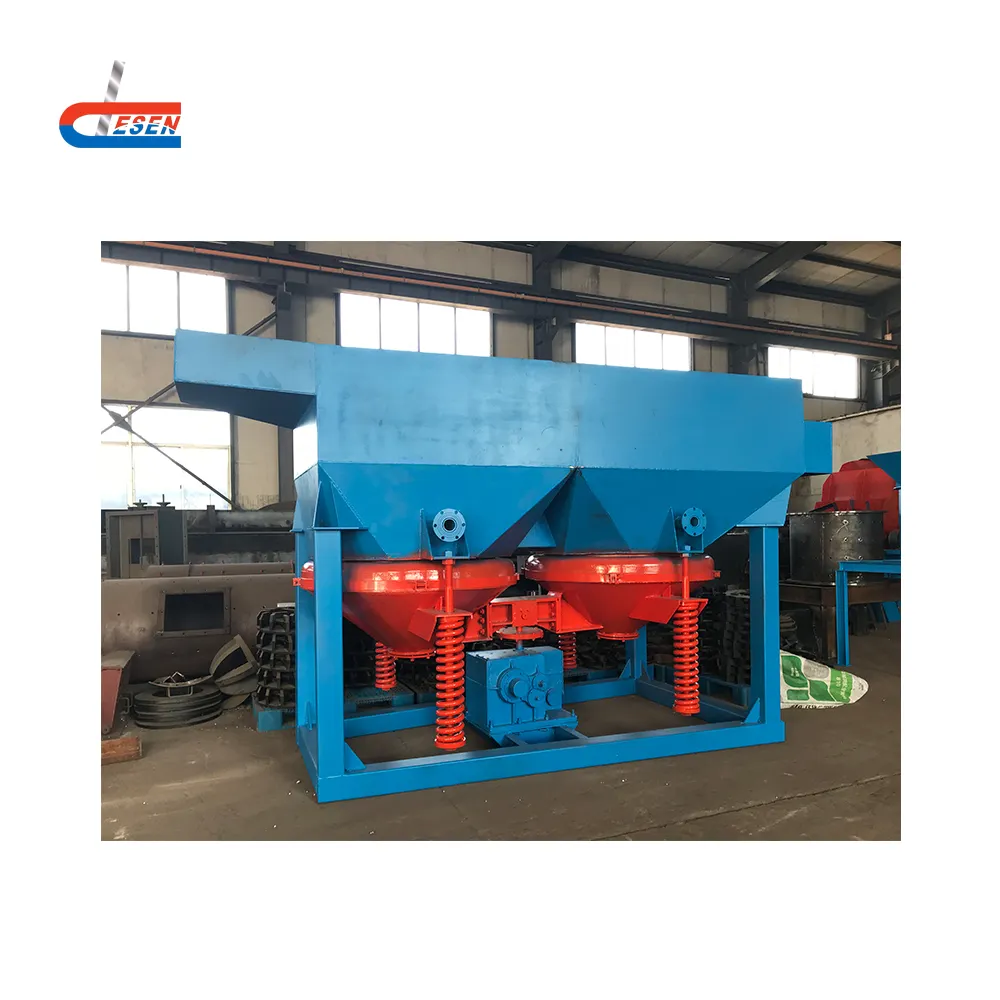 Gold mineral gravity sorting machines auto jig machine for mining plant