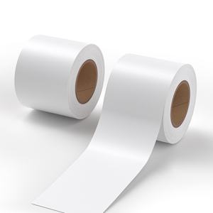 Étiquette thermique directe pelliculée sans support, rouleau de 58 mm et 80 mm, autocollante pour supermarché - Product Image 1