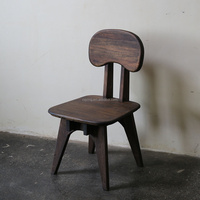 Chaise de bar en bois massif, design moderne du milieu du siècle, pour bar à domicile, salon, mobilier commercial, durable et écologique