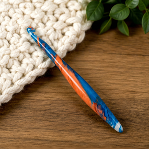 Imperial Crafted Home Handmade Resin <b>Crochet</b> <b>Hook</b> 3mm 15cm Soft Yarn Weaving Tool-Gift for Knitting Enthusiasts - Product Image 1