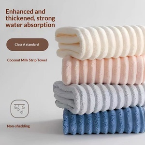 Serviette <span class=keywords><strong>de</strong></span> visage en microfibre unie, épaisse, à séchage rapide et absorbante, pour adultes, idéale pour la pêche, non adaptée au bain, pour étudiants en résidence universitaire - Product Image 3