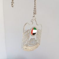 Collier creux personnalisé avec logo falcon et photo gravée, fabrication artisanale, haute qualité, Offre Spéciale nickelage
