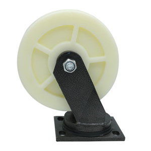 6 Zoll schwere weiße 360-Grad-Drehung industrielle Nylon-Kunststoff-Kugel rollen - Product Image 5