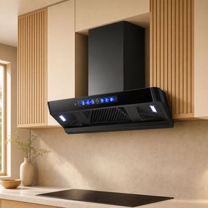 <span class=keywords><strong>Hotte</strong></span> de <span class=keywords><strong>cuisine</strong></span> à prix abordable avec conversion de fréquence intelligente, extracteur anti-graisse et fonctions de nettoyage pour hôtels - Product Image 4
