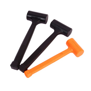 ค้อนติดตั้งยางโมซวนหน้าสี่เหลี่ยมกันกระแทกสำหรับปูพื้นปูกระเบื้องงานช่างไม้หิน - Product Image 2