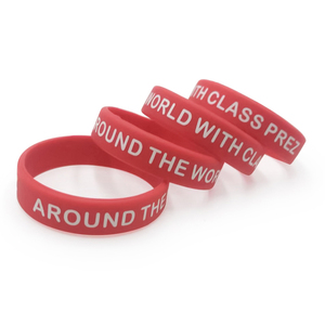 Silikon Özel Logo Baskılı Kabartmalı Yırtılmaz Promosyon Çocuk Renkli Spor Bilekliği Fabrika Özel Tasarım Baskılı - Product Image 1