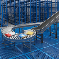 Chaîne modulaire en acier inoxydable pour convoyeurs à rouleaux de lignes de mise en conserve et de remplissage de produits alimentaires et de boissons