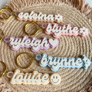 Accessori Shunquan - Portachiavi Personalizzati Fai-<span class=keywords><strong>da</strong></span>-<span class=keywords><strong>Te</strong></span> con Lettere in Acrilico, Ordine Minimo di Un Pezzo per Vendita all'Ingrosso - Product Image 3