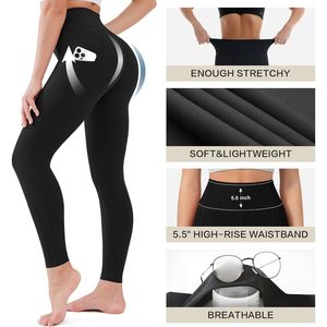 Premium ODM Leggings da donna a vita alta morbidi pantaloni sportivi per il controllo della pancia Design svasato più XL per la corsa di allenamento Yoga - Product Image 5