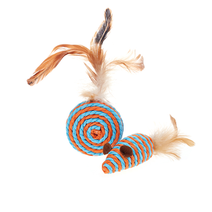 Una varietà di giocattoli per gatti <span class=keywords><strong>fancy</strong></span> tease cats' <span class=keywords><strong>toys</strong></span> due pezzi per prendere in giro i gatti - Product Image 5