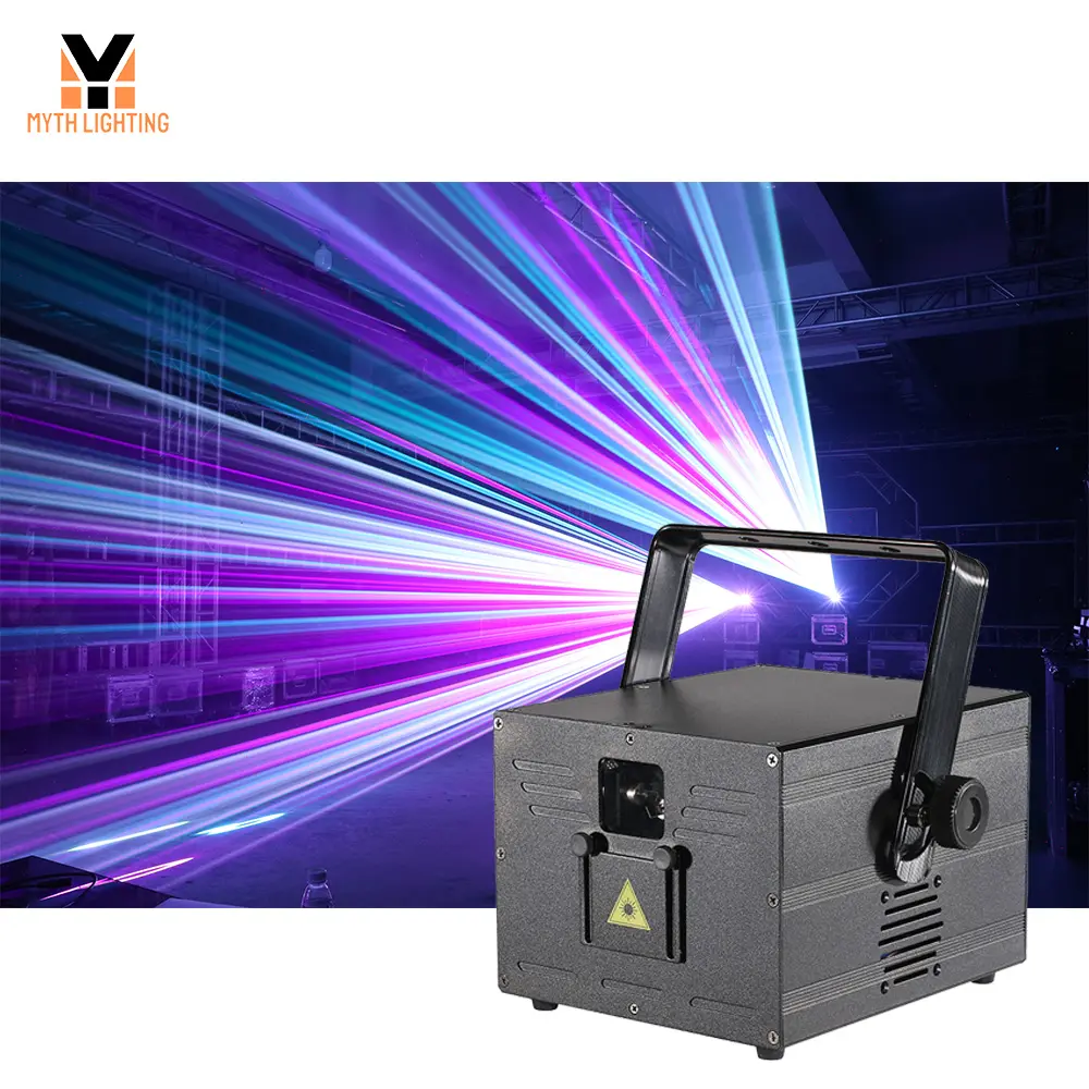 Đèn Chiếu Laser Sân Khấu Câu Lạc Bộ Tiệc Tùng Đèn Laser Hoạt Hình ILDA RGB 1W 2W 3W 4W 5W