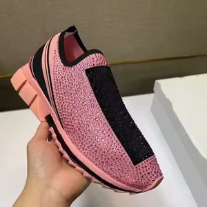 Nouvelles chaussures décontractées de créateur de haute qualité, chaussures de sport à plateforme diamantée, chaussures de créateur, chaussures épaisses pour femmes à semelle épaisse - Product Image 6