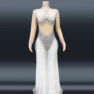 green emerald velvet dress Nova Dress – Amari Prom main image 0