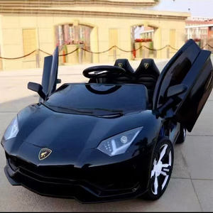 Coche de juguete eléctrico de 4 ruedas 12V7 para niños, Control remoto con batería y asiento de cuero, juego al aire libre para bebés - Product Image 4