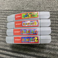 Un ensemble de 283 étiquettes de cartouche N64, autocollants pour le dos des cartouches