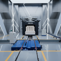 Pompe à moteur de four de fusion électrique en alliage de tungstène 380V à haute température, automatique et économe en énergie GWDL pour traitement thermique, précise