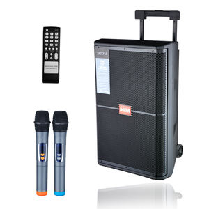 MBA çift 10 inç aktif profesyonel karaoke mavi diş hoparlörler hoparlörler ses sistemi ses kablosuz hoparlör fm radyo ile - Product Image 1
