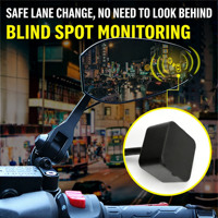Spion Motor Universal Modifikasi Aluminium Alloy dengan Pemantau Titik Buta Radar Gelombang Milimeter, Dapat Dilipat
