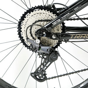 Bicicletta Professionale da Montagna 29er <span class=keywords><strong>a</strong></span> Sospensione Totale, 12 Velocità, Freno Idraulico, Forcella 120mm, Asse Passante Boost, Telaio in Alluminio Confortevole - Product Image 5