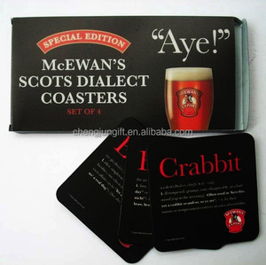 Conjunto de Porta-Copos de Cortiça MDF Ecológico de Alta Qualidade com Diâmetro de 90mm, Embalagem em Caixa Plástica, Impressão de Seus Designs - Product Image 5